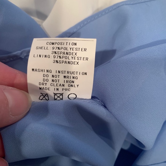 Blaque Label white 2 layer top new. - Picture 2 of 6